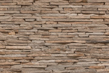 Brown Beige Stone Tile Abstract Pattern Wall Texture Background Solid