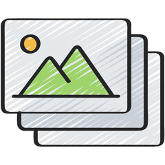 Continuous Photos Icon