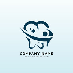 sophisticated logo for dental office start up
