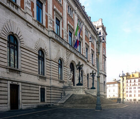 Fototapeta na wymiar Roma, palazzo del parlamento