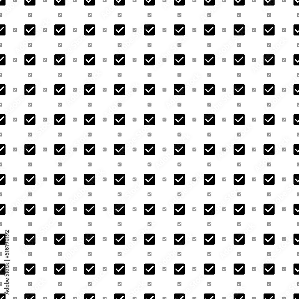 Poster square seamless background pattern from geometric shapes are different sizes and opacity. the patter