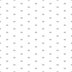 Fototapeta na wymiar Square seamless background pattern from black football goal symbols. The pattern is evenly filled. Vector illustration on white background