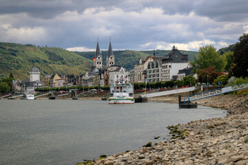 Fototapeta premium Views from the town of Boppard, Germany