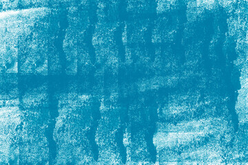 Fondo textura de pinceladas acuarela azul sobre un fondo blanco. Copy space
