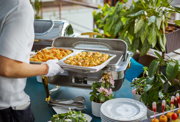 festive delicious buffet