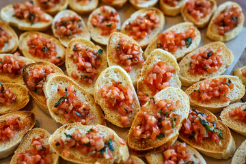 festive delicious buffet