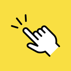 タップ, クリック,タッチ のアイコン