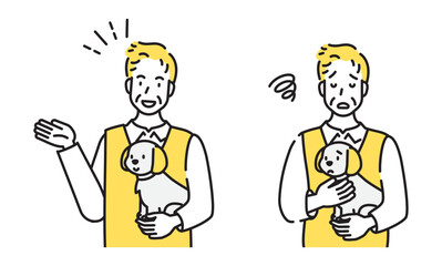 男性　人物　イラスト