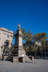 Fototapeta na wymiar monument to the discoveries barcelona