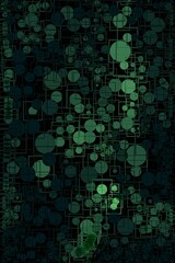 green and black color of abstract background