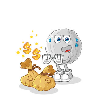 recommend clip art: rock refuse money illustration. character vector