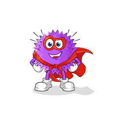 spiky ball heroes vector. cartoon character