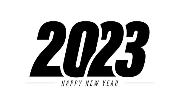 2023 Happy New Year Background Design.