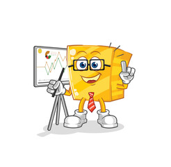 gold marketing character. cartoon mascot vector