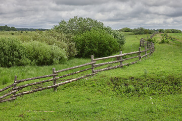 fence in the field