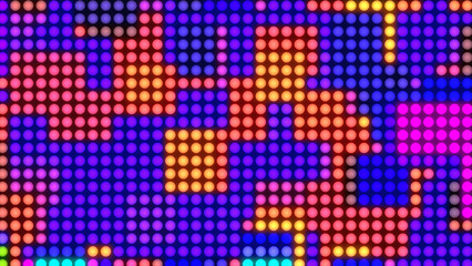 Strobing disco light loop animation. Retro club lights animation. High-quality asset.