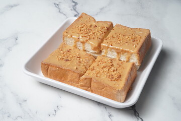 peanut butter toast
