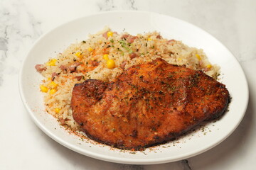 Chicken fried rice