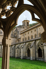 Fototapeta premium Monastery of Santa María la Real de Iranzu, Navarre, Spain