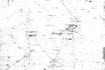 Distressed black texture. Dark grainy texture on white background. Dust overlay textured. Grain noise particles. Rusted white effect. Grunge design elements. Vector illustration, EPS 10.