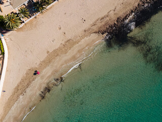 Aerial pictures from Moraira, Alicante, Spain