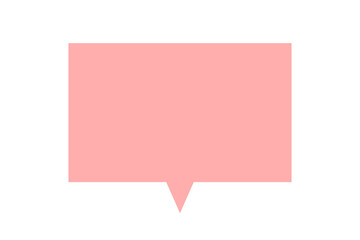 Pop and simple speech bubble separately