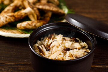 松茸ご飯