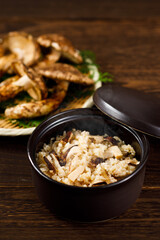 松茸ご飯