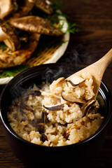 松茸ご飯