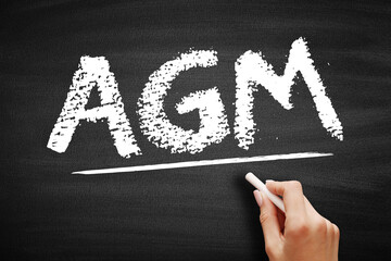 AGM - Annual General Meeting is a meeting of the general membership of an organization, acronym...