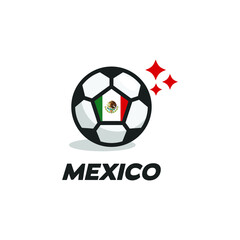 Obraz premium Mexico Ball Flag