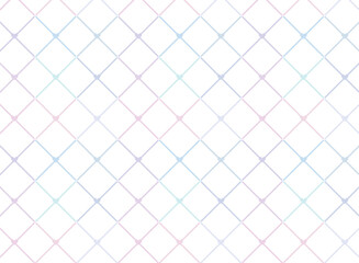 ハートの格子柄のシームレスなパターン