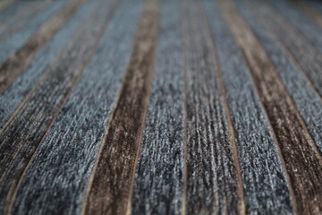Cloth surface texture and seamless background Panoramic close-up texture of natural weave cloth in dark and black color. Fabric texture of natural cotton or linen textile material 
