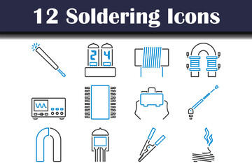Soldering Icon Set