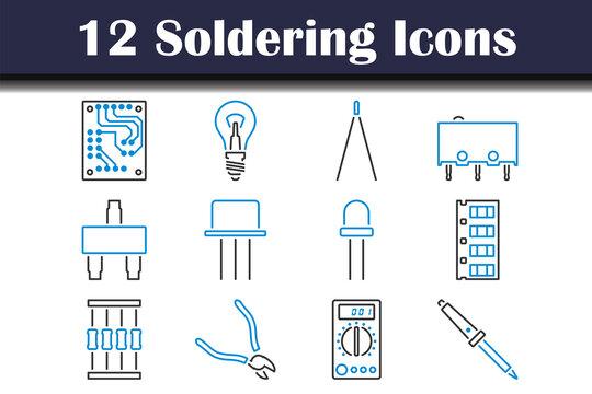 Soldering Icon Set