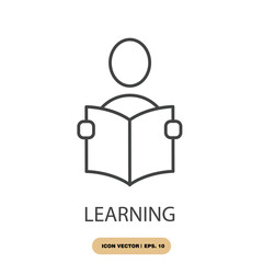 learning icons  symbol vector elements for infographic web