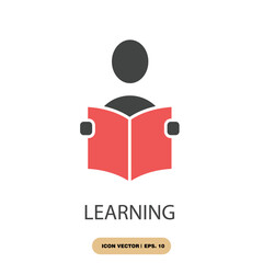 learning icons  symbol vector elements for infographic web