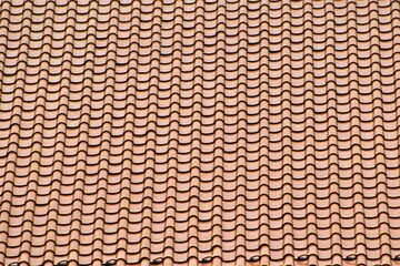 イタリア風屋根、赤レンガ、瓦、洋風瓦、白壁、洋風建築