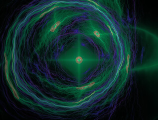 Imaginatory fractal abstract background Image