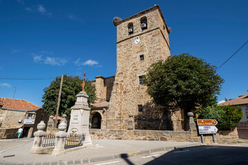Fototapeta na wymiar Iglesia de Santa Lucía, Almarza, Soria, Comunidad Autónoma de Castilla, Spain, Europe