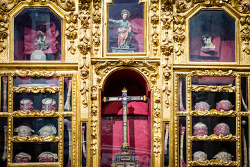 relicario, iglesia de San Ildefonso, iglesia de los jesuitas, Toledo, Castilla-La Mancha, Spain