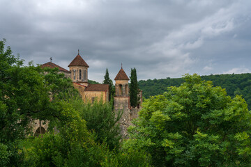 Fototapeta na wymiar Motsameta monastery near Kutaisi town Georgia