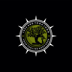 Tree of Life Yoga Logo Design