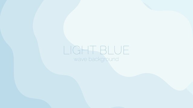 Light Blue Wave Pattern Background Vector