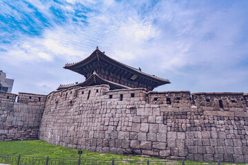 Dongdaemoon(one of the gates of  Chosun Dynasty), Seoul, Korea