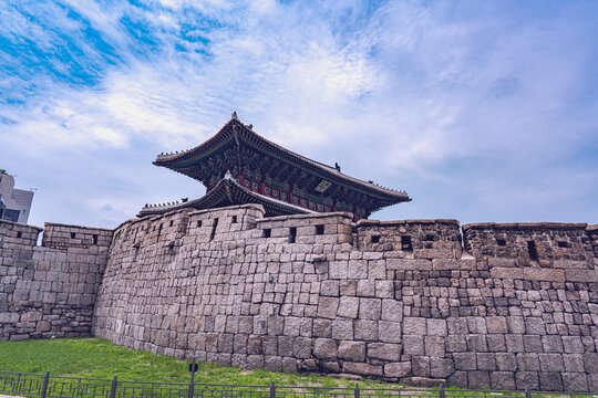 Dongdaemoon(one of the gates of  Chosun Dynasty), Seoul, Korea