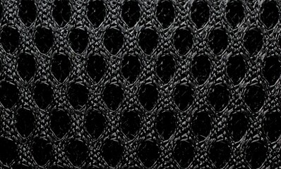 nylon fabric blue color background texture closeup