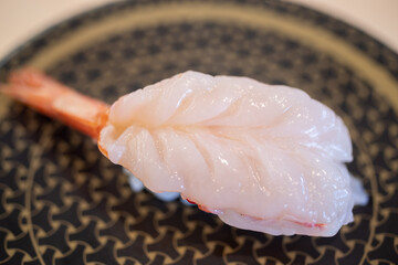 赤エビの握りずし