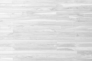 White wood plank texture background, top view wooden panel hardwood material.