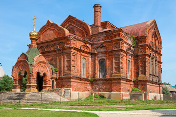 Yuryev-Polsky,  St. Cathedral of the Life-Giving Trinity. Yuryevsky Kremlin (Archangel-Mikhailovsky...
